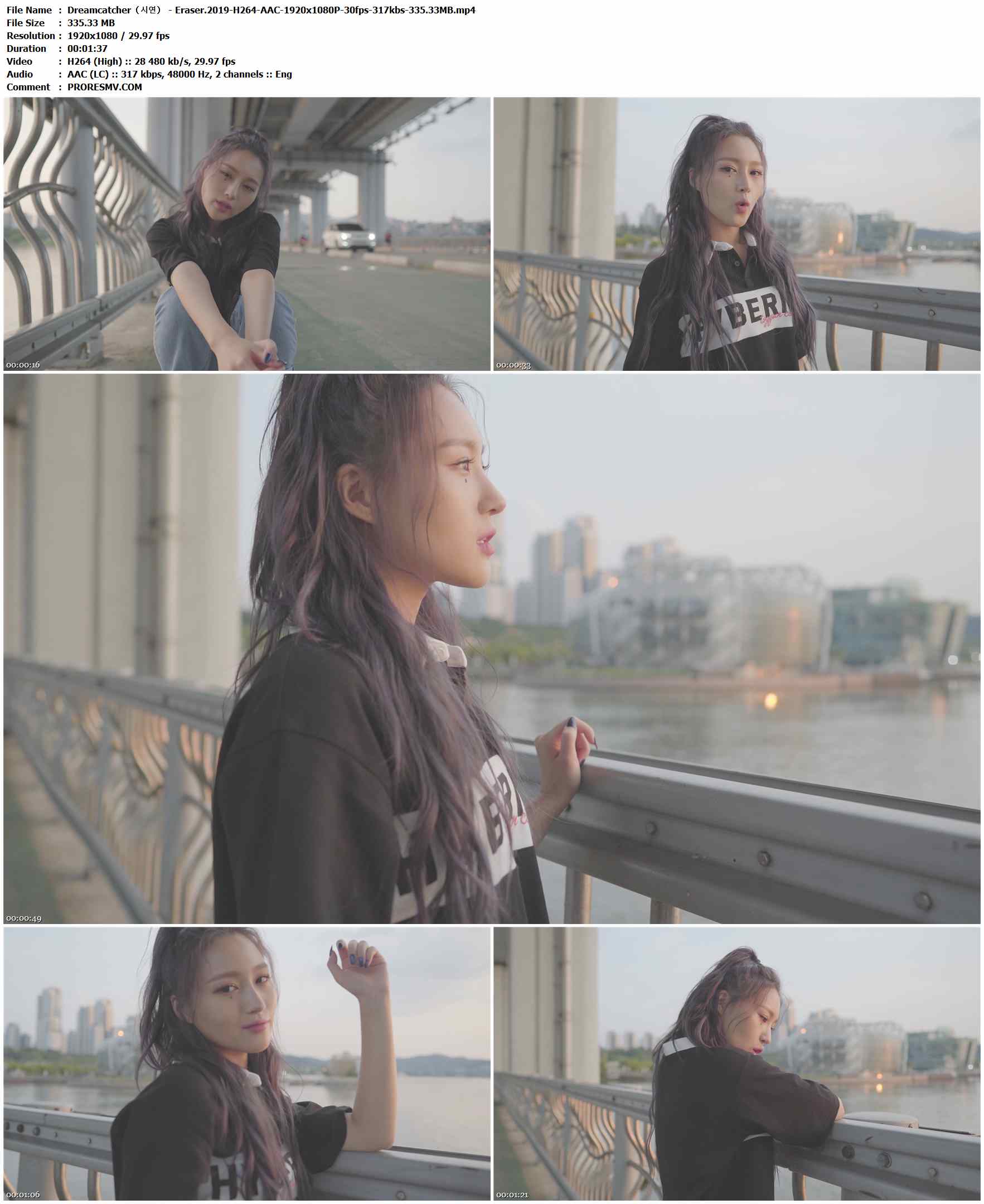 Dreamcatcher（시연） - Eraser.2019-H264-AAC-1920x1080P-30fps-317kbs-335.33MB官方MV_高清MV